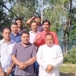 विधानसभा में विपक्ष के बहिष्कार और राष्ट्रगान की गरिमा को लेकर कांग्रेस का रोष प्रदर्शन.