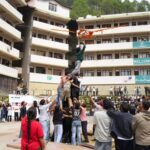 जन्माष्टमी पर बाहरा विश्वविद्यालय में सजा दही हांडी उत्सव  कोर इंजीनियरिंग की टीम ने 56 सेकंड में मटकी फोड़कर जीता प्रथम स्थान