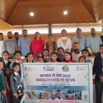 स्वच्छता ही सेवा अभियान के तहत चौपाल में चित्रकला व भाषण प्रतियोगिता आयोजित।  पांच स्कूलों के 20 विद्यार्थियों ने लिया भाग, विजेताओं को नकद राशि व मोमेंटो देकर किया सम्मानित।